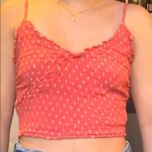 M Hollister cropped tank